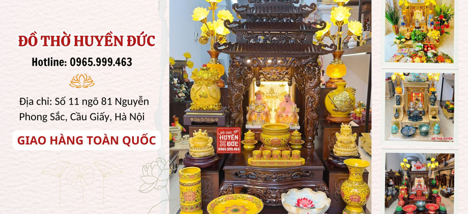 Ưu Đãi Bàn Thờ Thần Tài