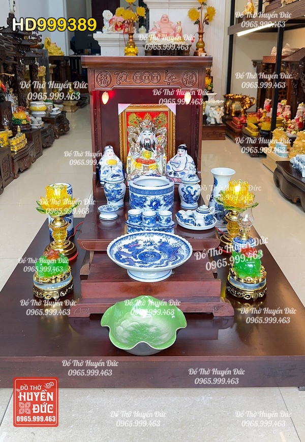 Bàn Thờ Thần Tài Combo HD999389