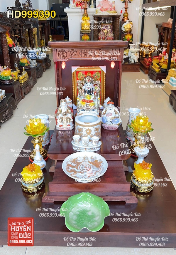 Bàn Thờ Thần Tài Combo HD999390