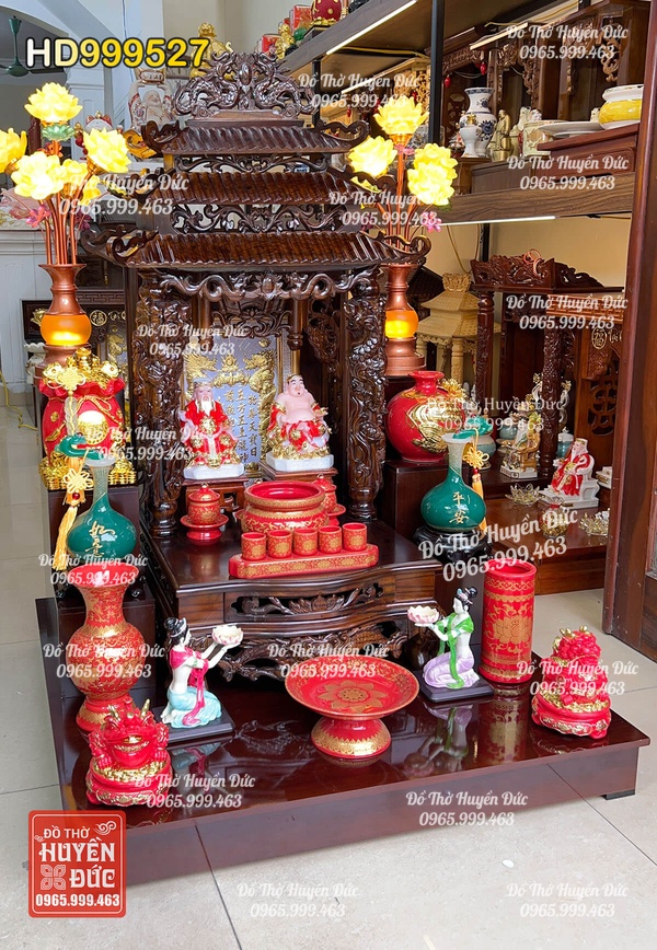 Bàn Thờ Thần Tài Combo HD999527