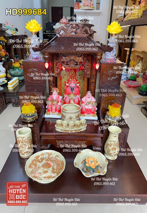 Bàn Thờ Thần Tài Combo HD999684