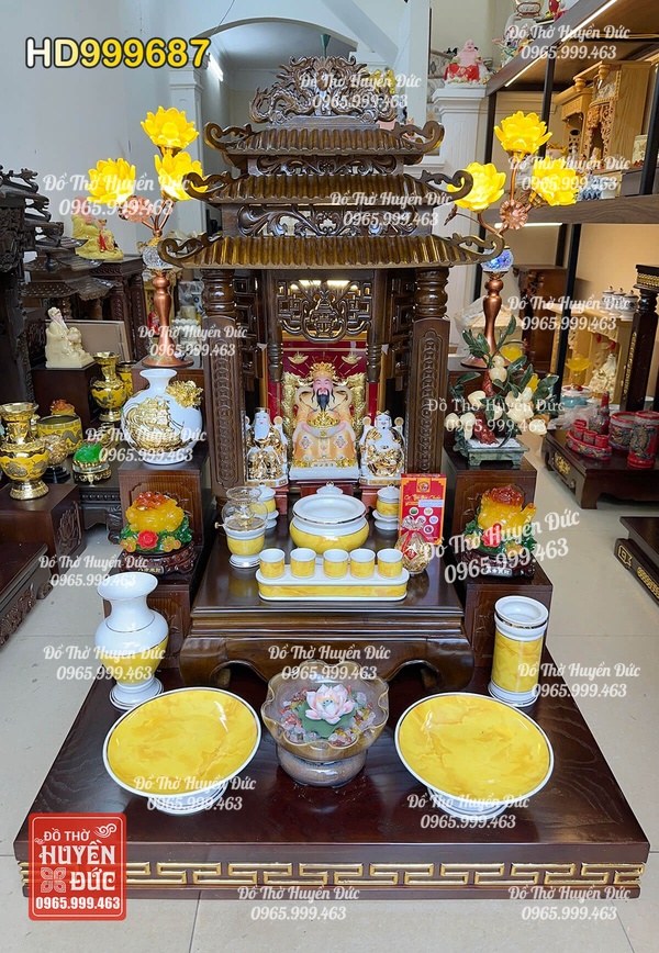 Bàn Thờ Thần Tài Combo HD999687