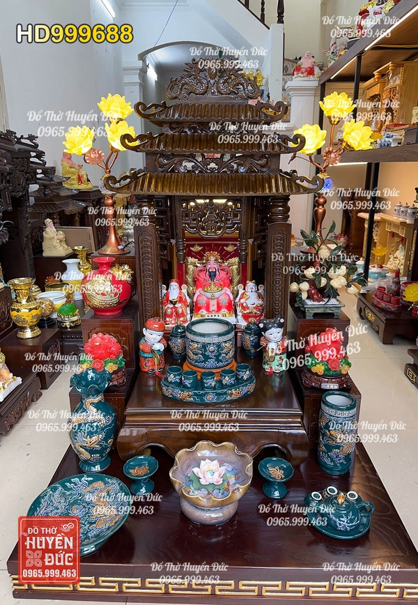 Bàn Thờ Thần Tài Combo HD999688