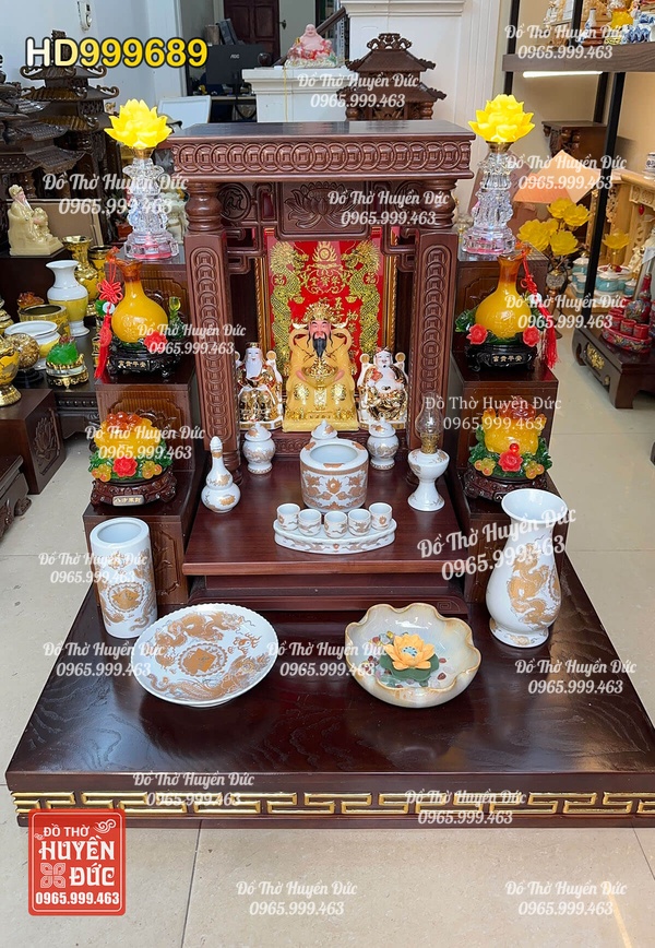 Bàn Thờ Thần Tài Combo HD999689