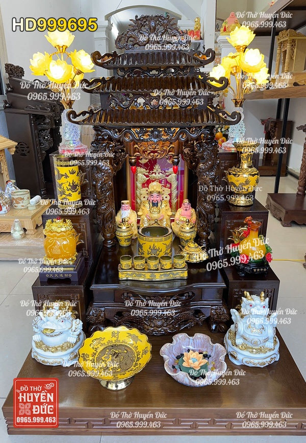 Bàn Thờ Thần Tài Combo HD999695