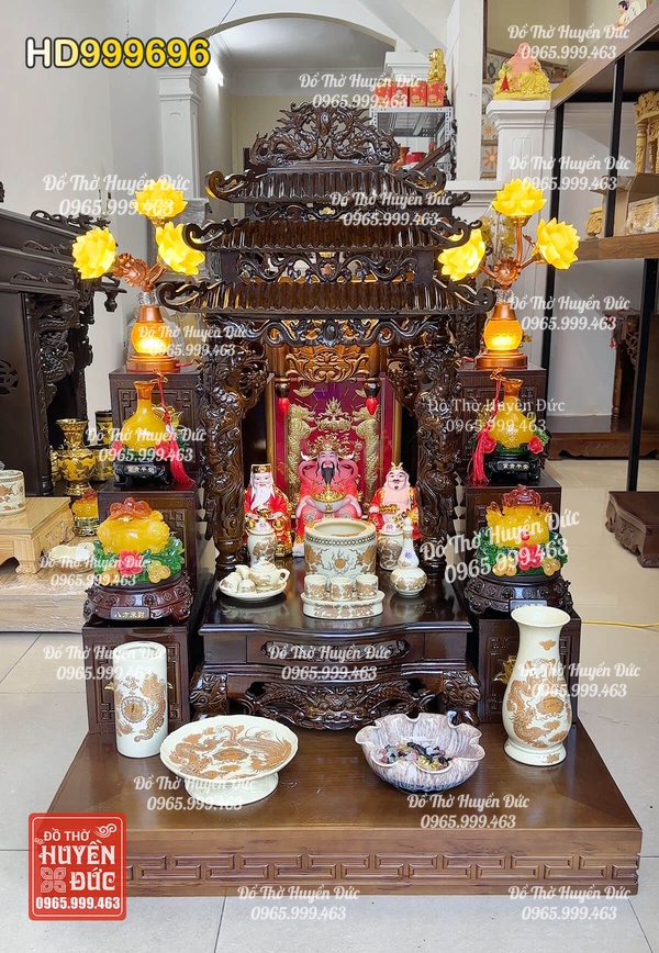 Bàn Thờ Thần Tài Combo HD999696