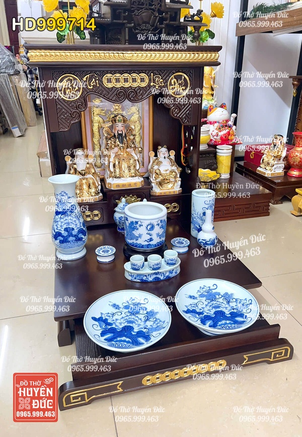 Bàn Thờ Thần Tài Combo HD999714