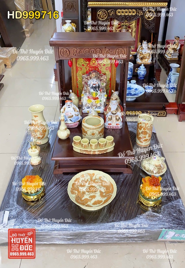 Bàn Thờ Thần Tài Combo HD999716