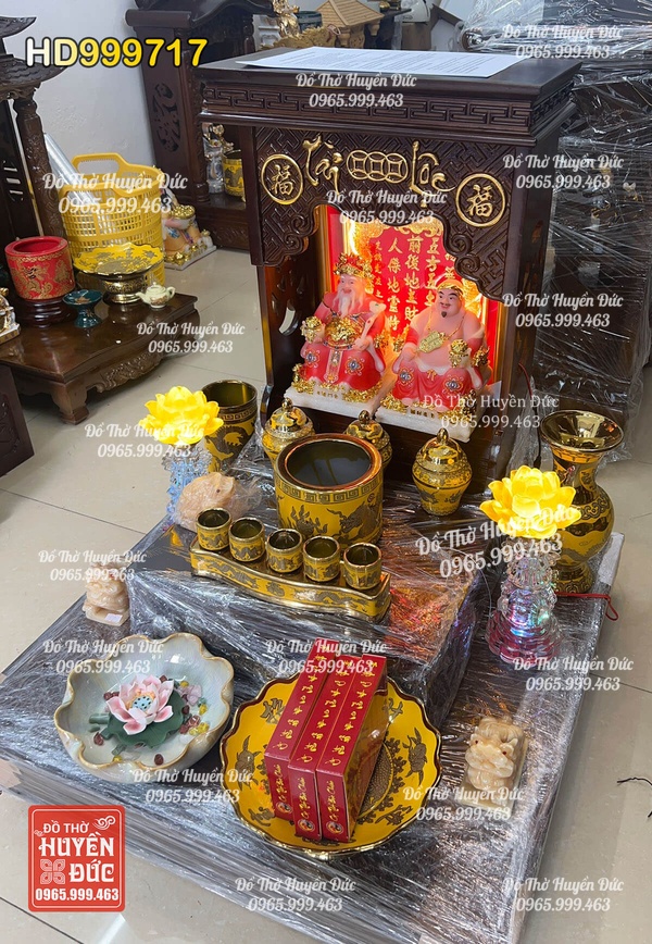 Bàn Thờ Thần Tài Combo HD999717