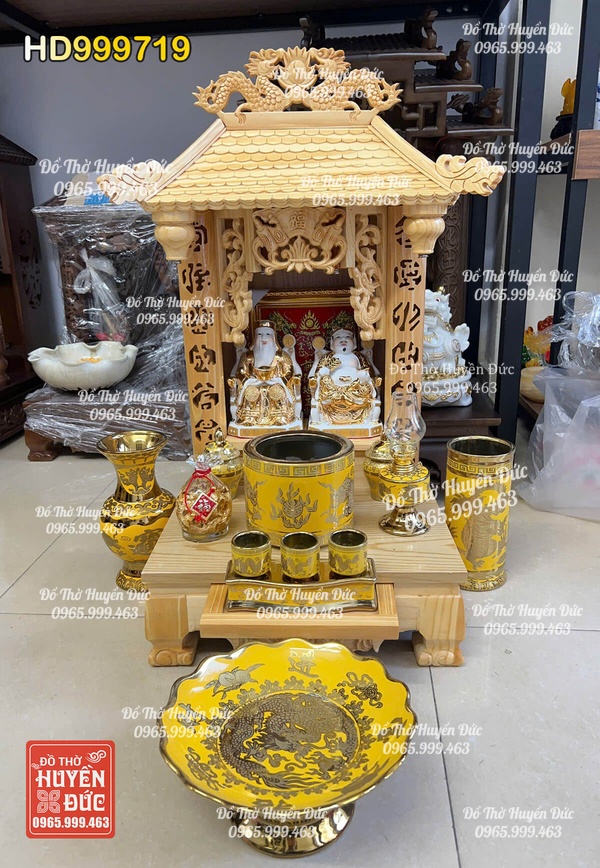 Bàn Thờ Thần Tài Combo HD999719