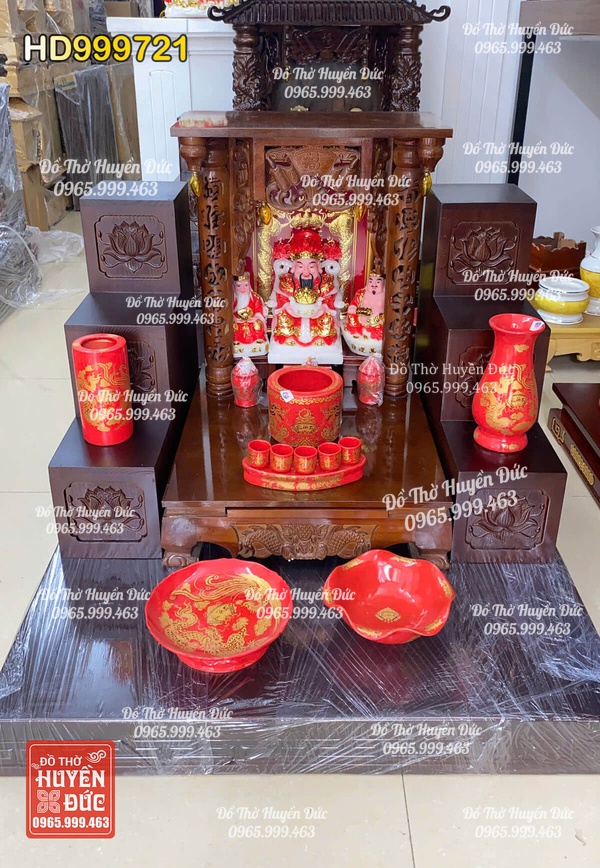 Bàn Thờ Thần Tài Combo HD999721