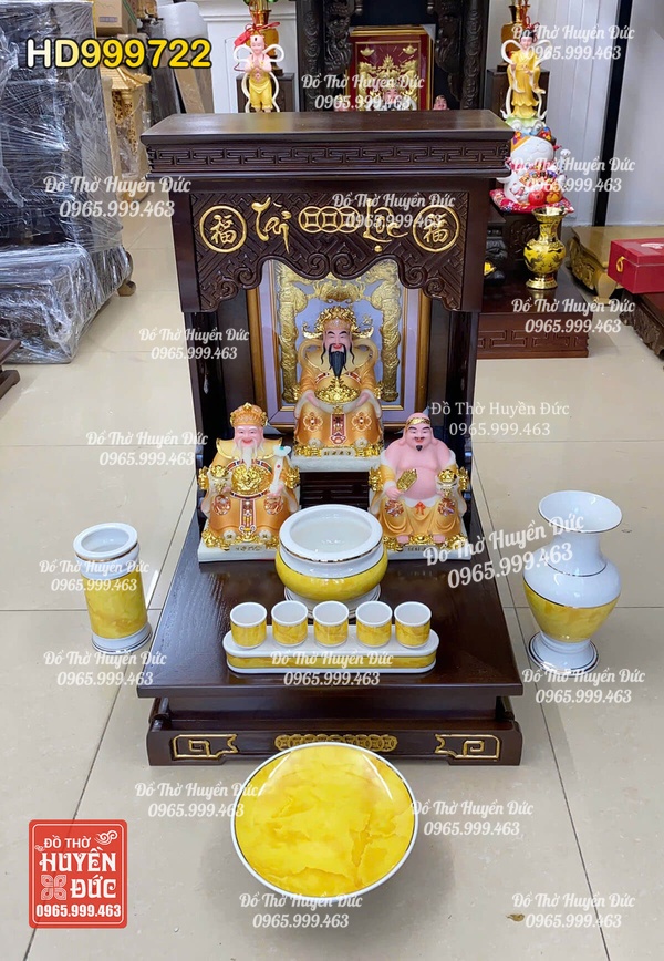 Bàn Thờ Thần Tài Combo HD999722