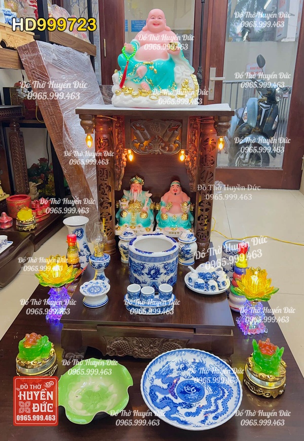 Bàn Thờ Thần Tài Combo HD999723