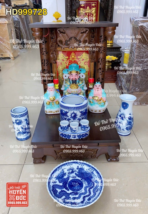 Bàn Thờ Thần Tài Combo HD999728
