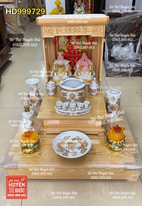 Bàn Thờ Thần Tài Combo HD999729