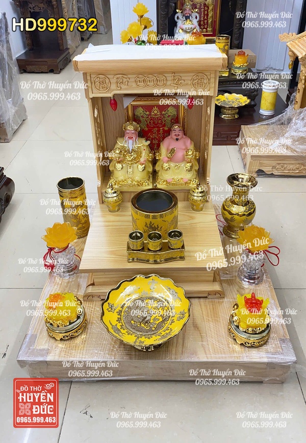 Bàn Thờ Thần Tài Combo HD999732