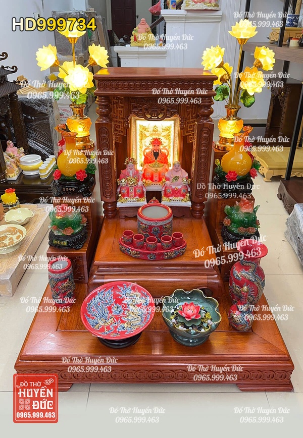 Bàn Thờ Thần Tài Combo HD999734