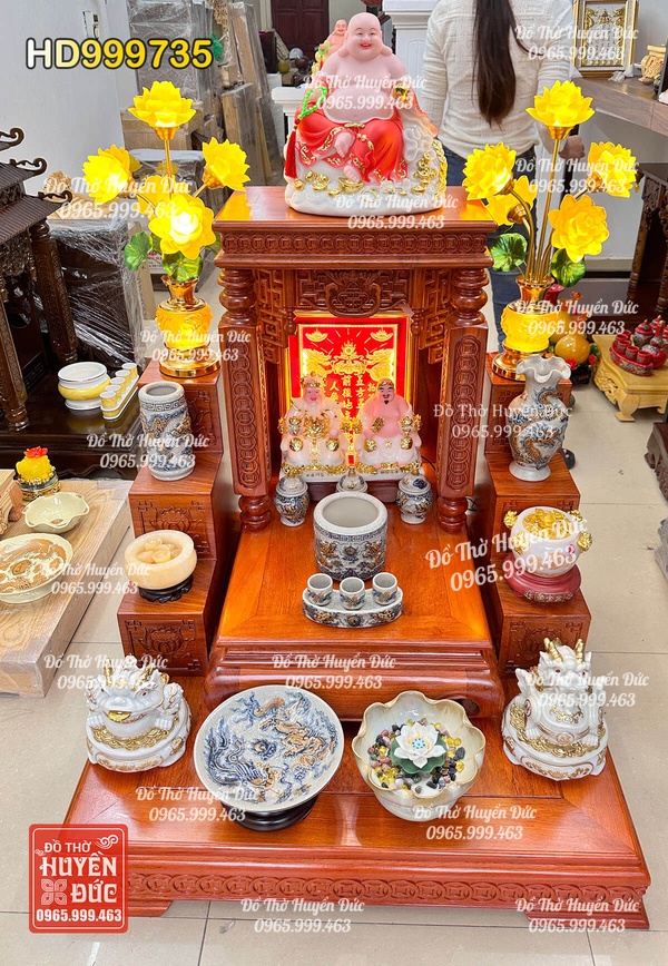 Bàn Thờ Thần Tài Combo HD999735