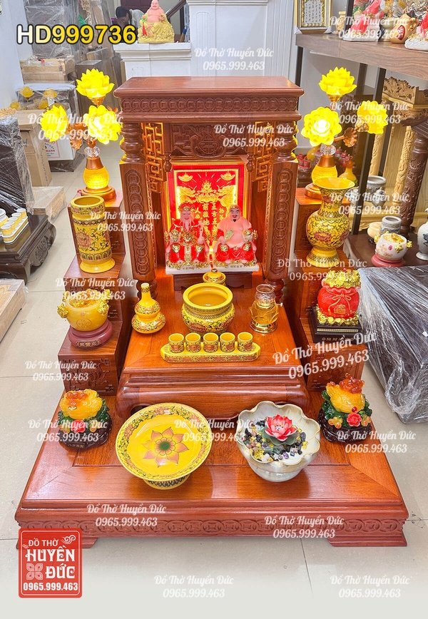Bàn Thờ Thần Tài Combo HD999736