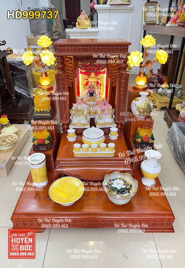 Bàn Thờ Thần Tài Combo HD999737