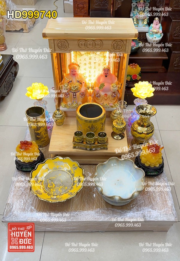 Bàn Thờ Thần Tài Combo HD999740