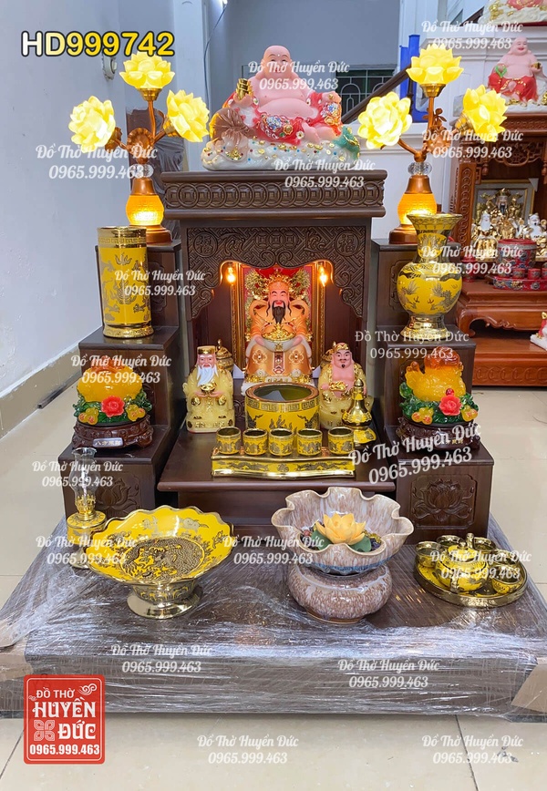 Bàn Thờ Thần Tài Combo HD999742