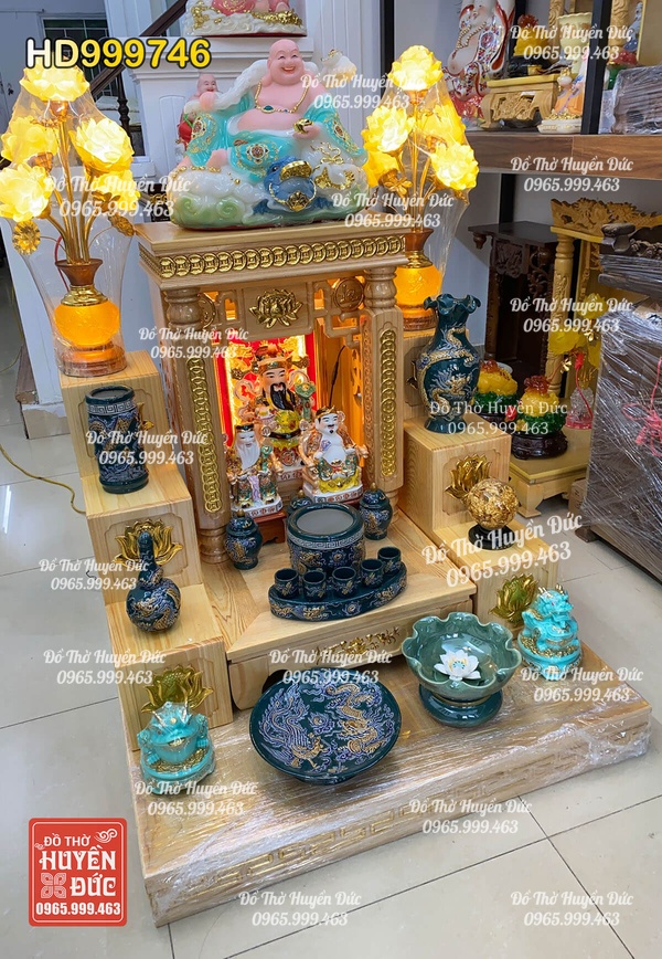 Bàn Thờ Thần Tài Combo HD999746