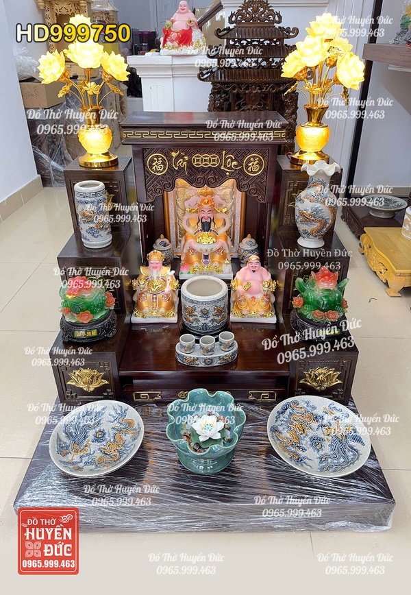 Bàn Thờ Thần Tài Combo HD999750