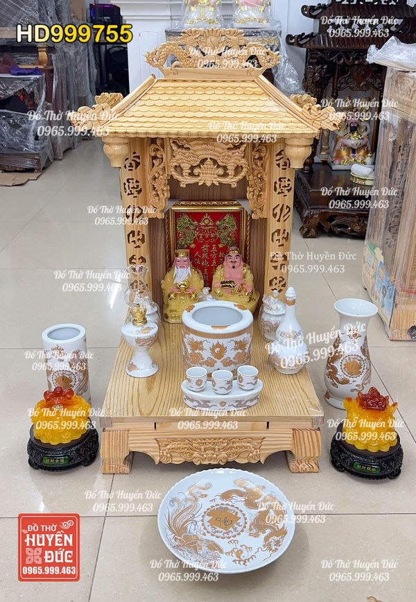 Bàn Thờ Thần Tài Combo HD999755