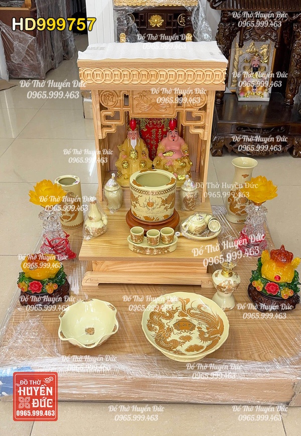 Bàn Thờ Thần Tài Combo HD999757