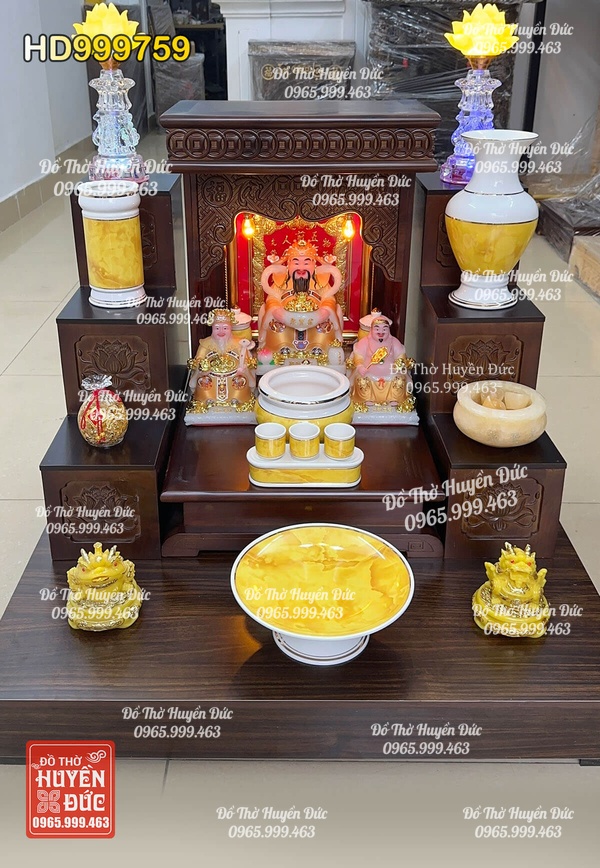 Bàn Thờ Thần Tài Combo HD999759