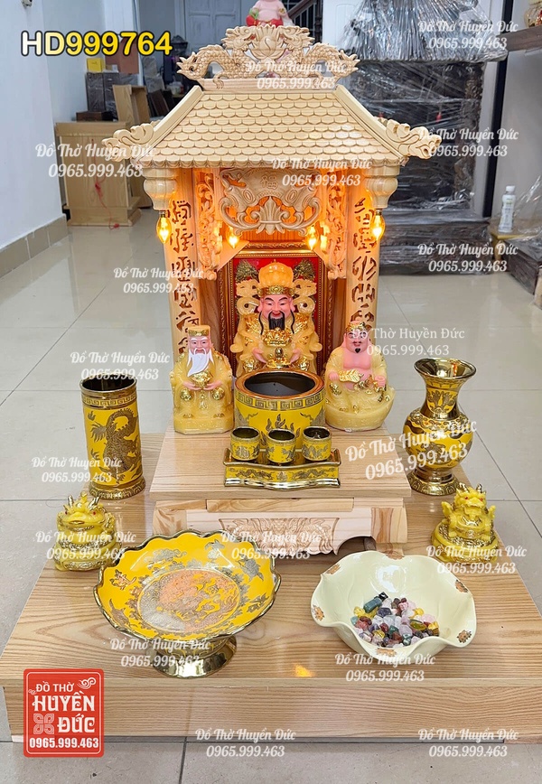 Bàn Thờ Thần Tài Combo HD999764