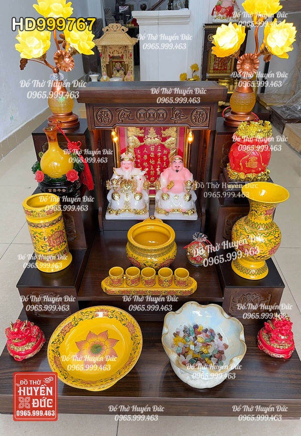 Bàn Thờ Thần Tài Combo HD999767