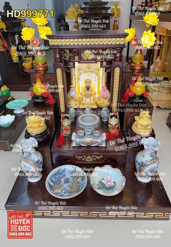 Bàn Thờ Thần Tài Combo HD999771