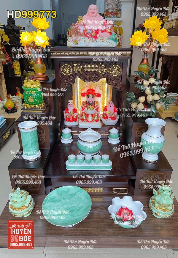 Bàn Thờ Thần Tài Combo HD999773