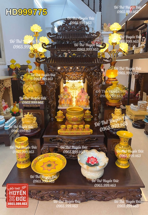 Bàn Thờ Thần Tài Combo HD999775