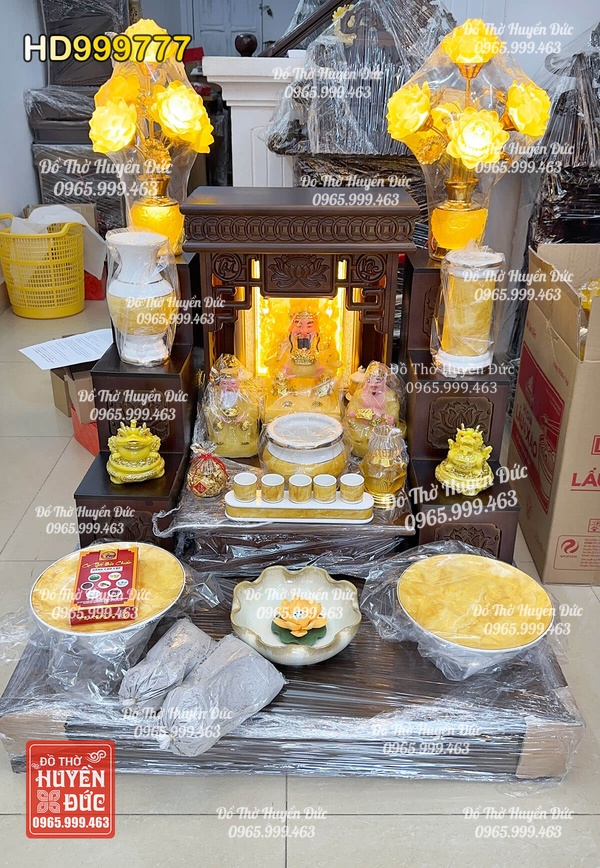 Bàn Thờ Thần Tài Combo HD999777