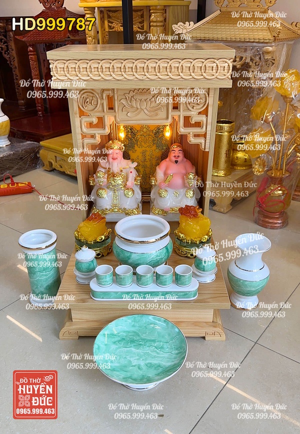 Bàn Thờ Thần Tài Combo HD999787