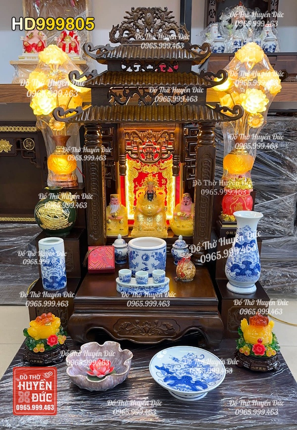 Bàn Thờ Thần Tài Combo HD999805