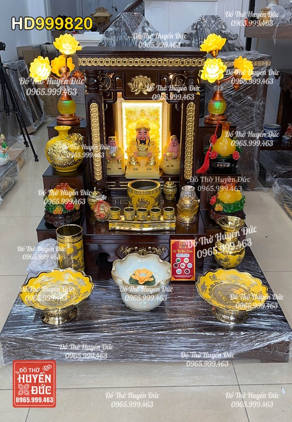 Bàn Thờ Thần Tài Combo HD999820