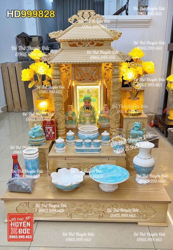 Bàn Thờ Thần Tài Combo HD999828