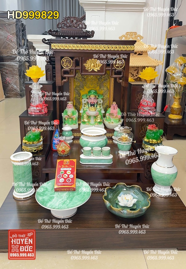 Bàn Thờ Thần Tài Combo HD999829