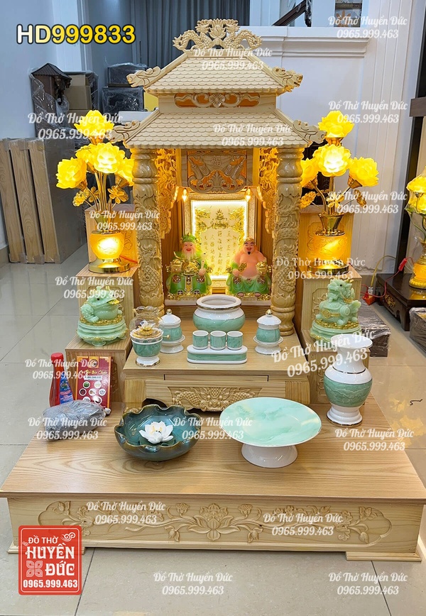 Bàn Thờ Thần Tài Combo HD999833