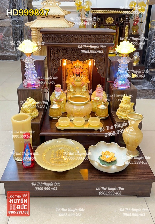 Bàn Thờ Thần Tài Combo HD999837