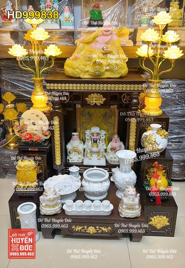 Bàn Thờ Thần Tài Combo HD999838