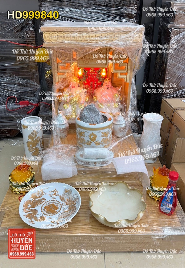 Bàn Thờ Thần Tài Combo HD999840