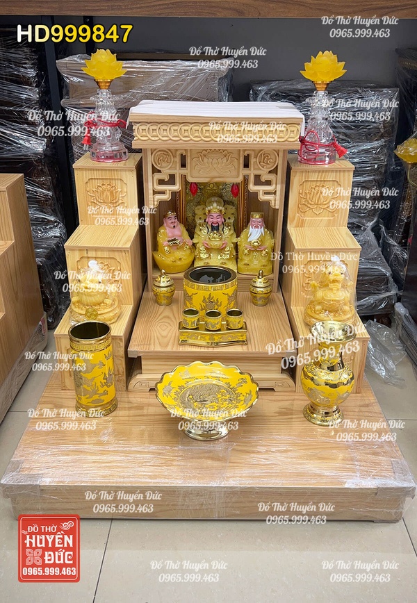 Bàn Thờ Thần Tài Combo HD999847
