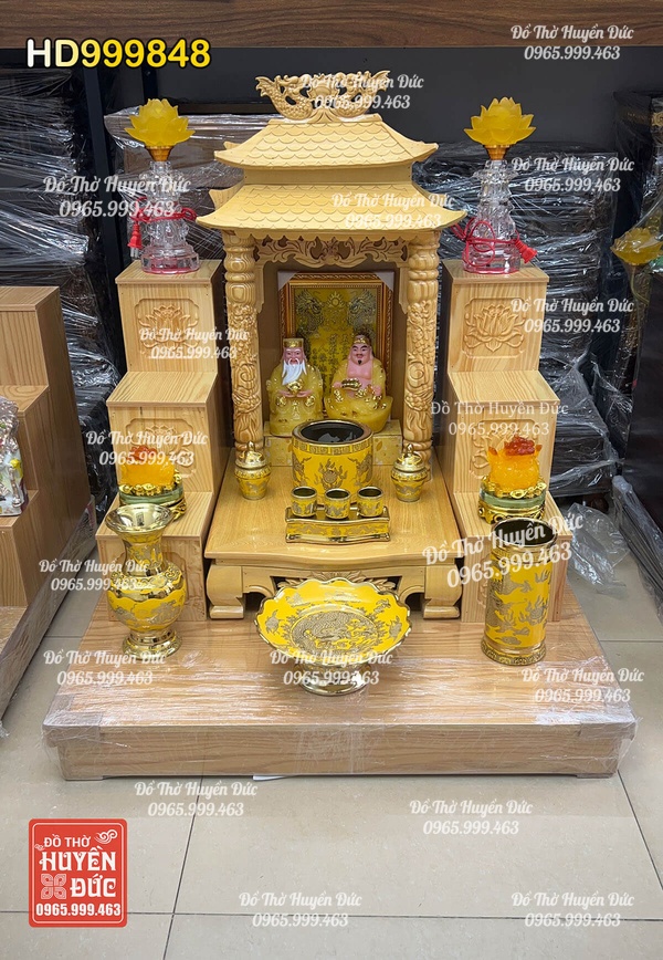 Bàn Thờ Thần Tài Combo HD999848
