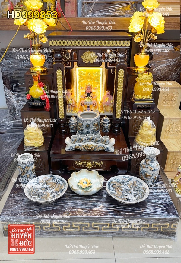 Bàn Thờ Thần Tài Combo HD999853
