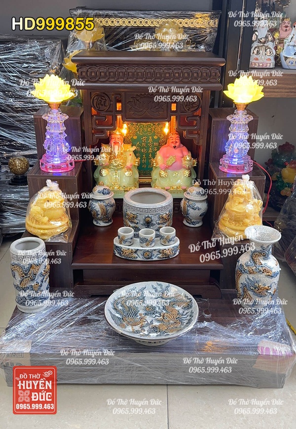 Bàn Thờ Thần Tài Combo HD999855